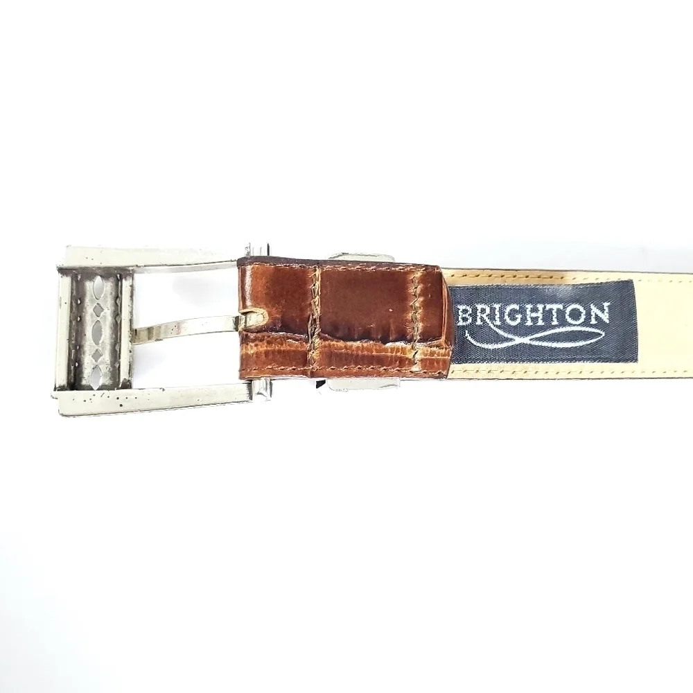 Brighton leather belt small - Picture 8 of 9